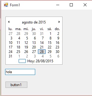 Cuadro de herramientas Windows Forms