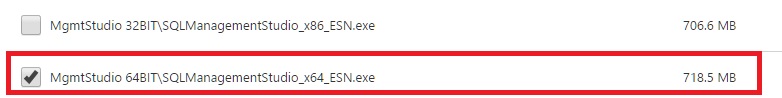 descarga sql server Management Studio