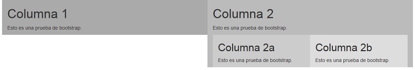 grid bootstrap anidamiento de columnas