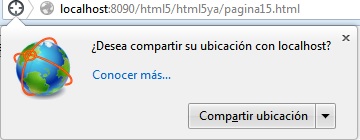 geolocation mensaje de aceptacin firefox