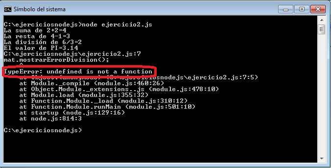 modulo en nodejs con error