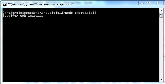 arrancar servidor Node.js