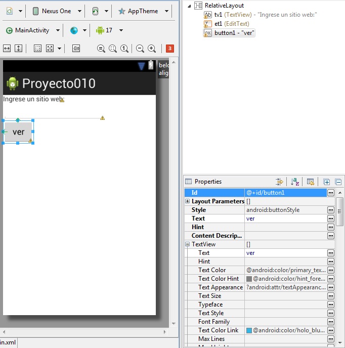 lanzar segundo Activity con parametros