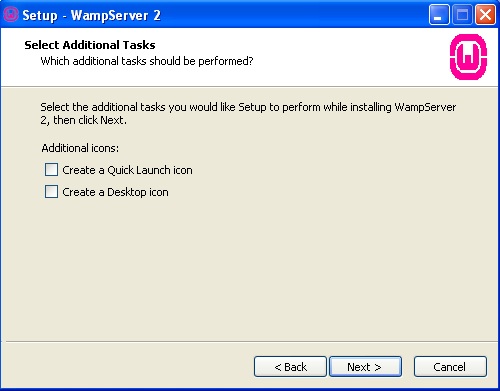 instalacin del WampServer con el MySQL