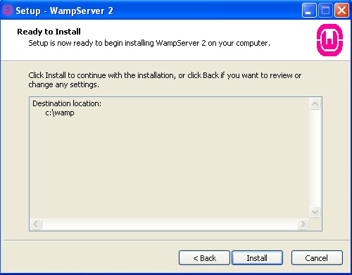 instalacin del WampServer con el MySQL