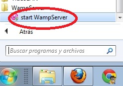 instalación del WampServer con el PHP, Apache y MySQL