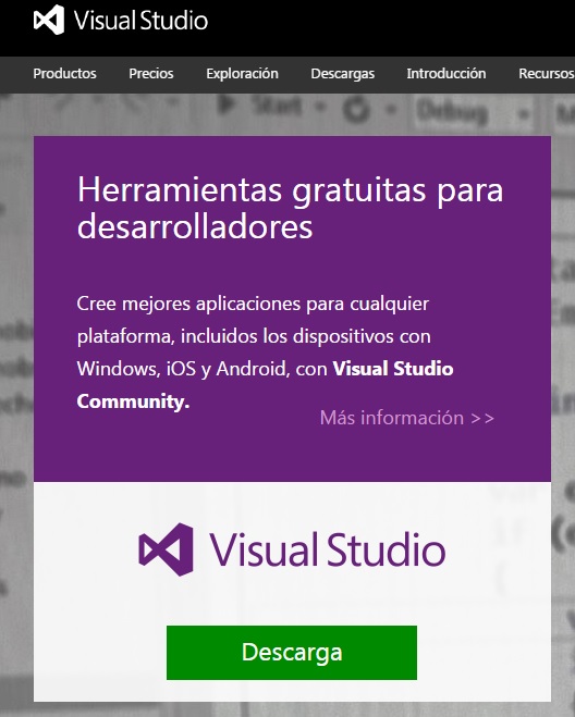 entorno del visual C++